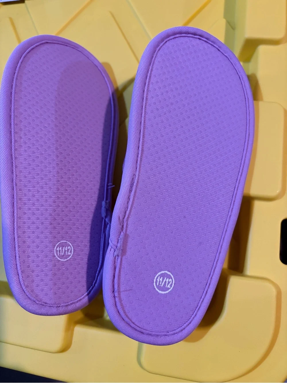 Disney Purple Stitch & Angel Kids Slip-On Shoes